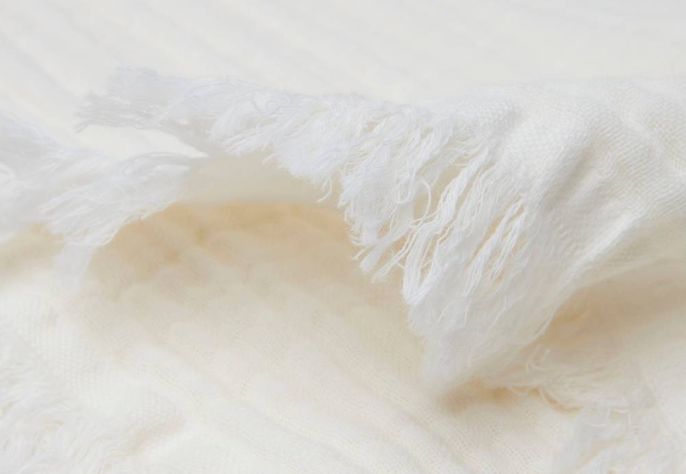 Jollein Decke Kinderbett Muslin Fringe 120x120cm Ivory Bis zu 65% Rabatt