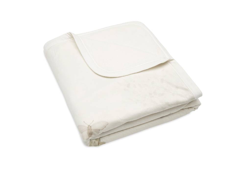 Jollein Decke Kinderbett 100x150cm Dreamy Mouse/Velvet Fleece Vierteljährliche Förderung