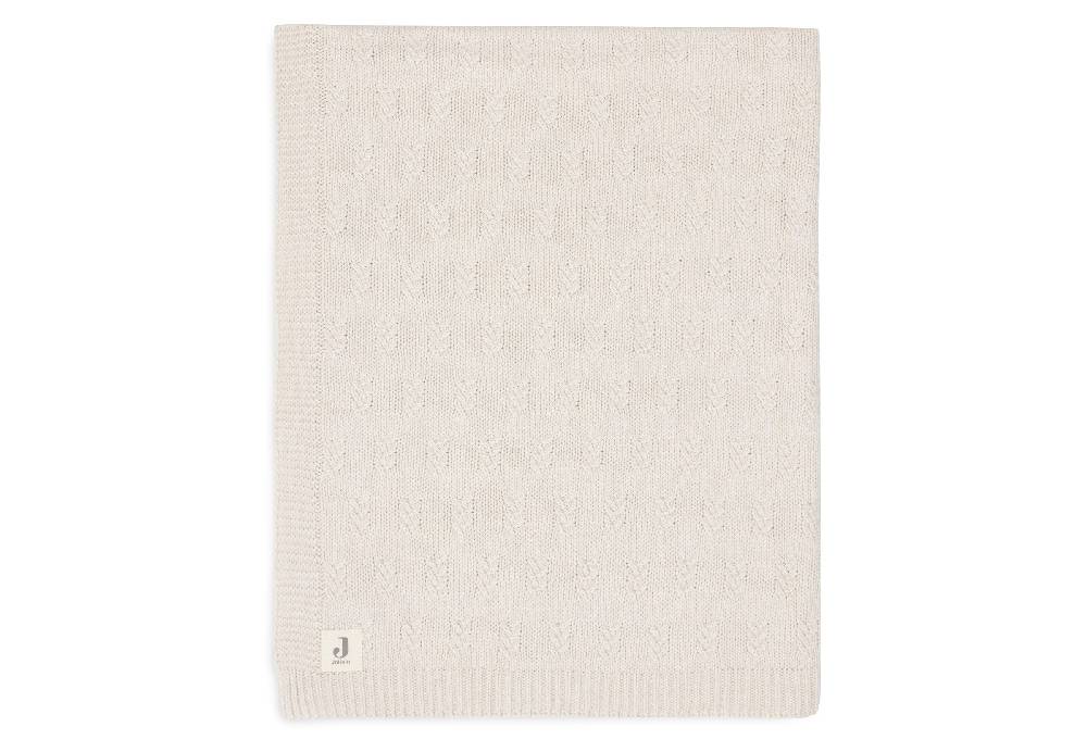 Jollein Decke Kinderbett 100x150cm Grain Knit Oatmeal Kostenloser Versand international