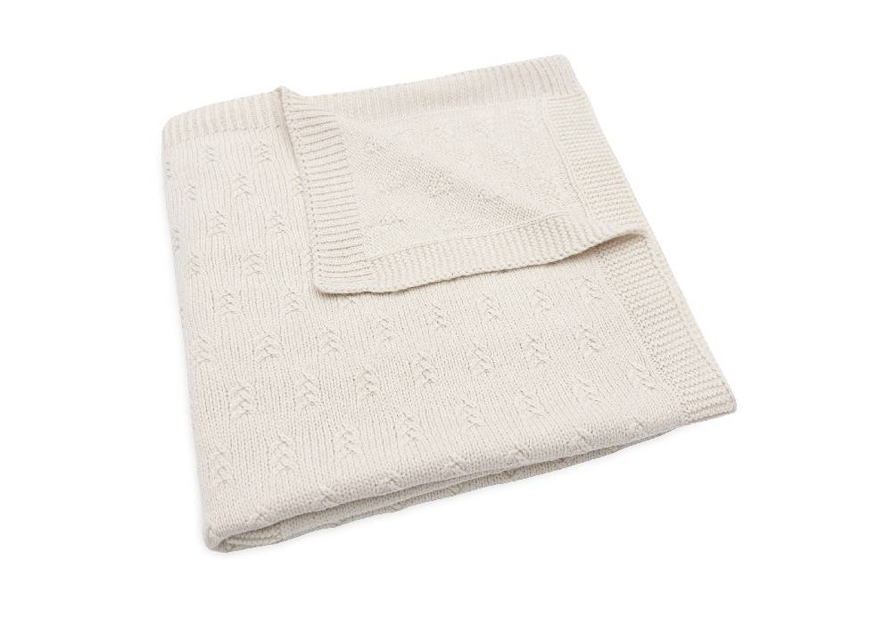 Jollein Decke Kinderbett 100x150cm Grain Knit Oatmeal Kostenloser Versand international