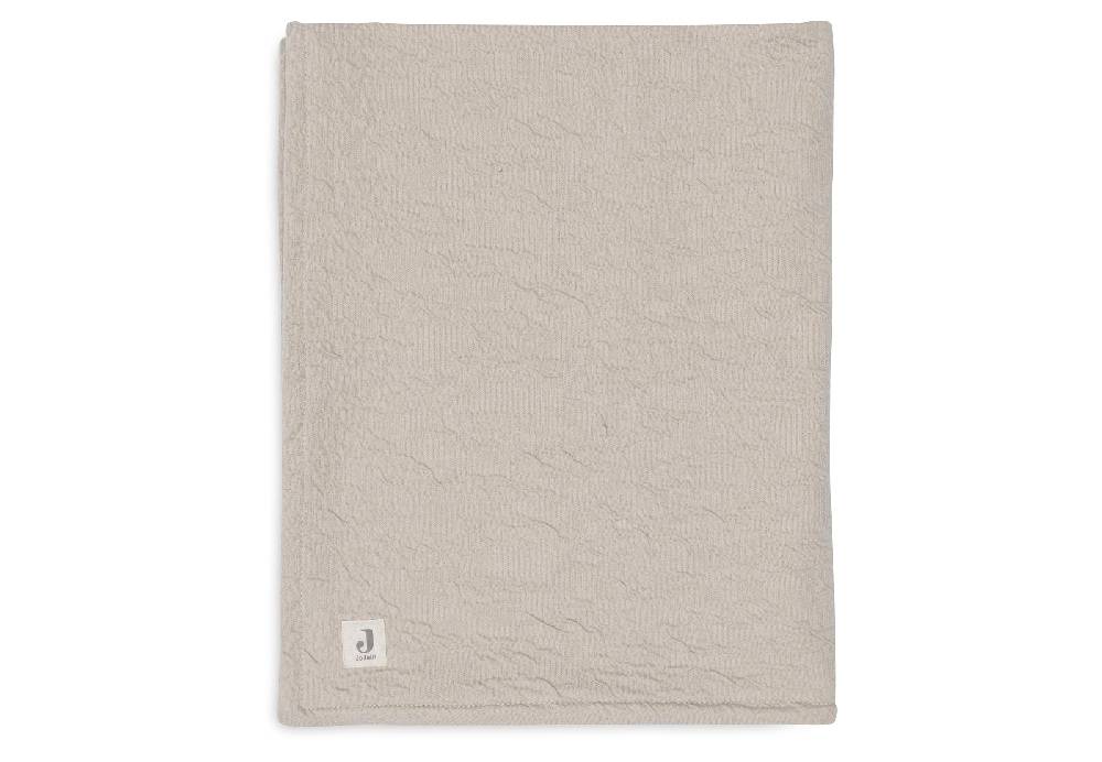Jollein Decke Wiege 75x100cm Soft Waves Nougat Fabrikladen