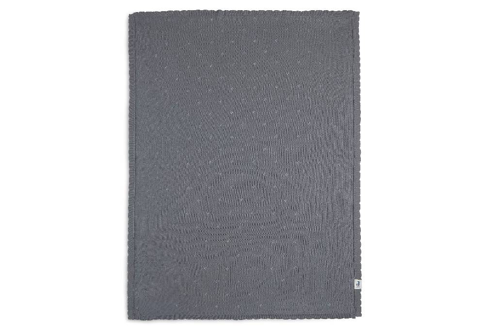 Jollein Decke Wiege 75x100cm Pointelle Storm Grey GOTS Speichern exportieren