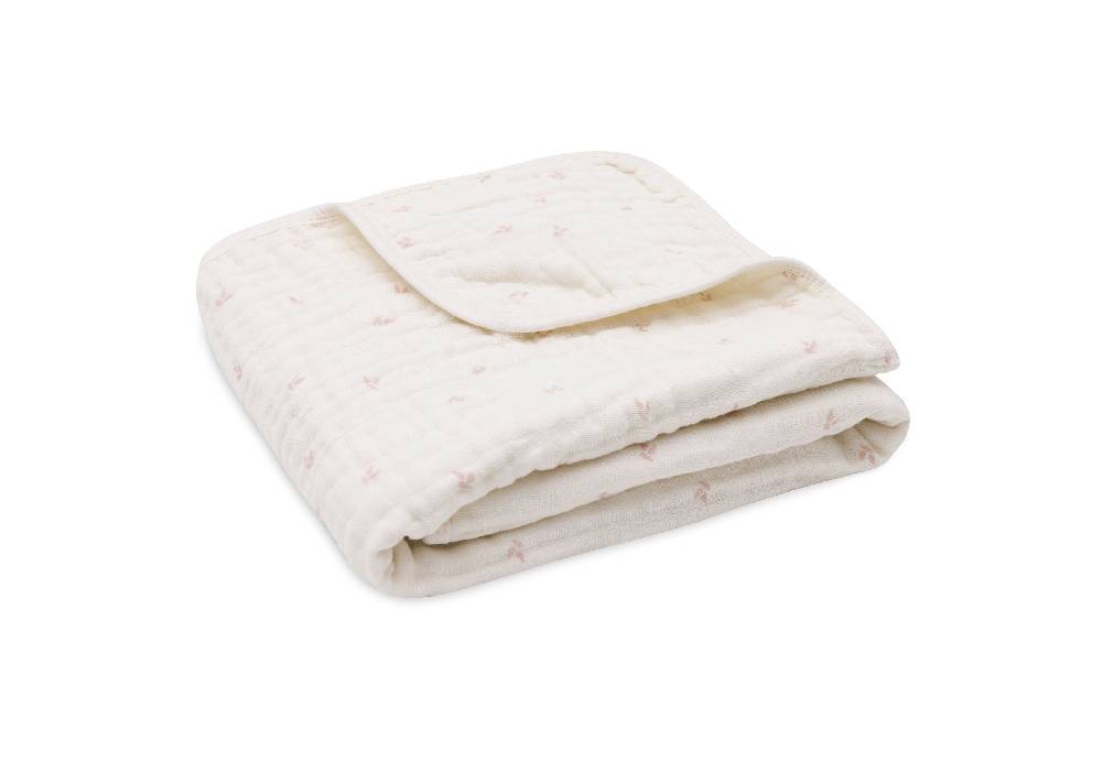 Jollein Deken Wiege 75x100cm Harvest Wild Rose Black Friday Preise