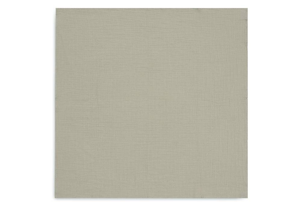 Jollein Spucktuch Hydrophil 70x70cm Olive Green/Ivory (4pack) Auslauf