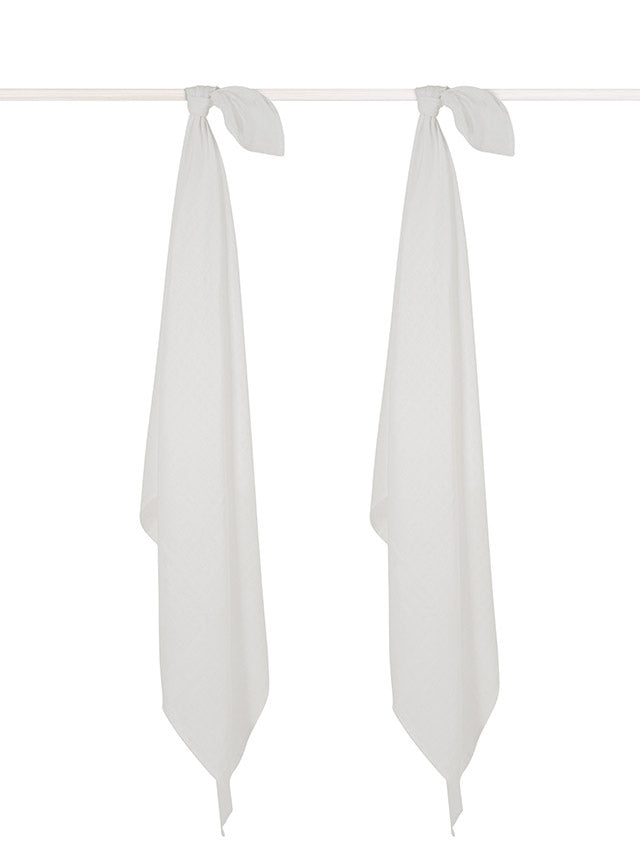 Jollein Mullwindelnn Hydrophil 115x115cm White (2pack) Angebote