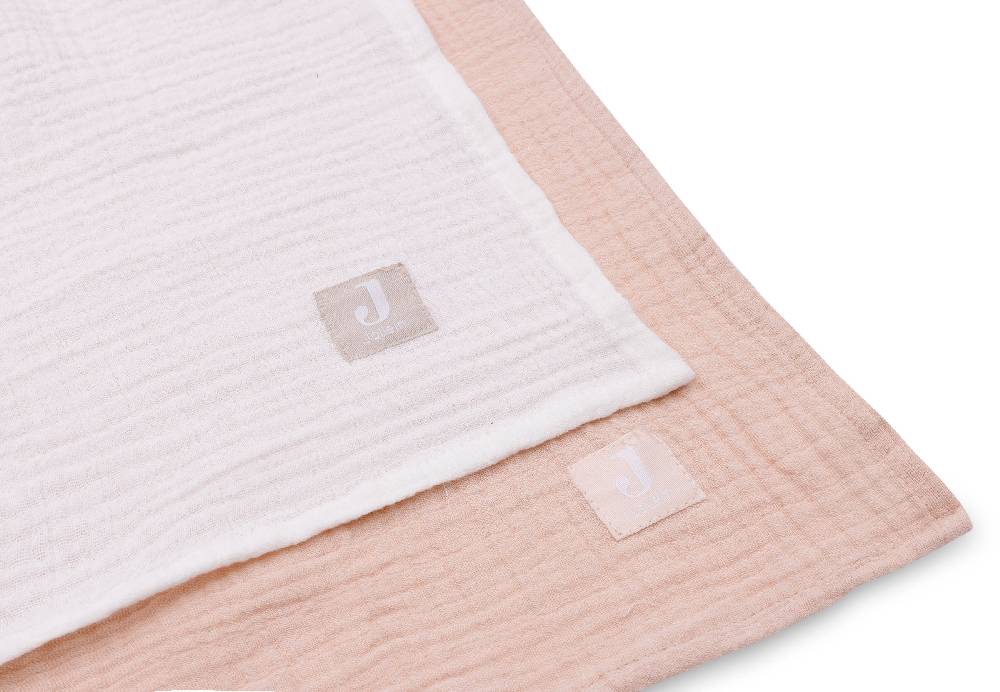 Jollein Mullwindelnn Hydrophil 115x115cm Wild Rose/Ivory (2pack) Günstig kaufen