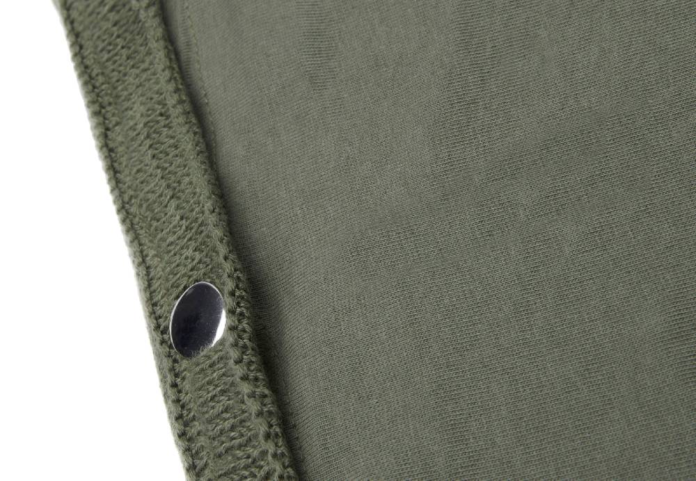 Jollein Wickelauflagenbezug 50x70cm Pure Knit Leaf Green GOTS Valentinstagsangebot