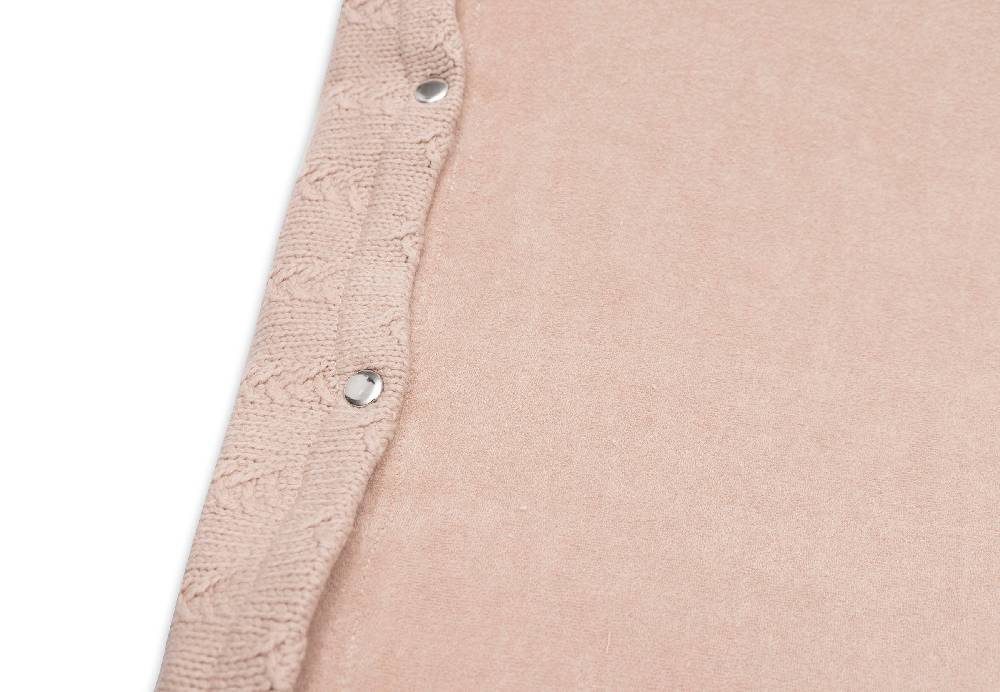 Jollein Wickelauflagenbezug 50x70cm Grain Knit Wild Rose Exklusive Angebote