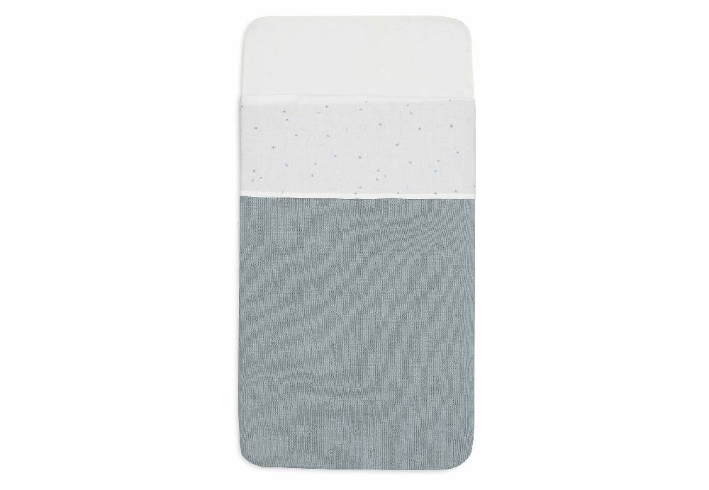 Jollein Bettlaken Wiege 75x100cm Twinkling - Sea Green