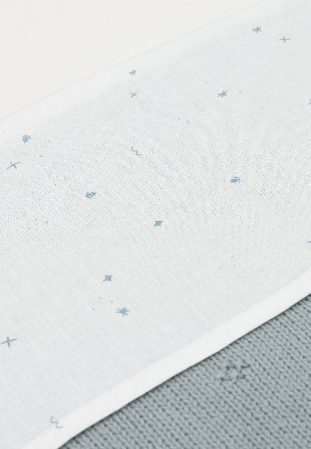 Jollein Bettlaken Wiege 75x100cm Twinkling - Sea Green Riesige Ersparnisse