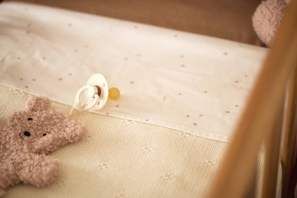 Jollein Bettlaken Wiege 75x100cm Twinkling - Wild Rose VIP-Rabatte