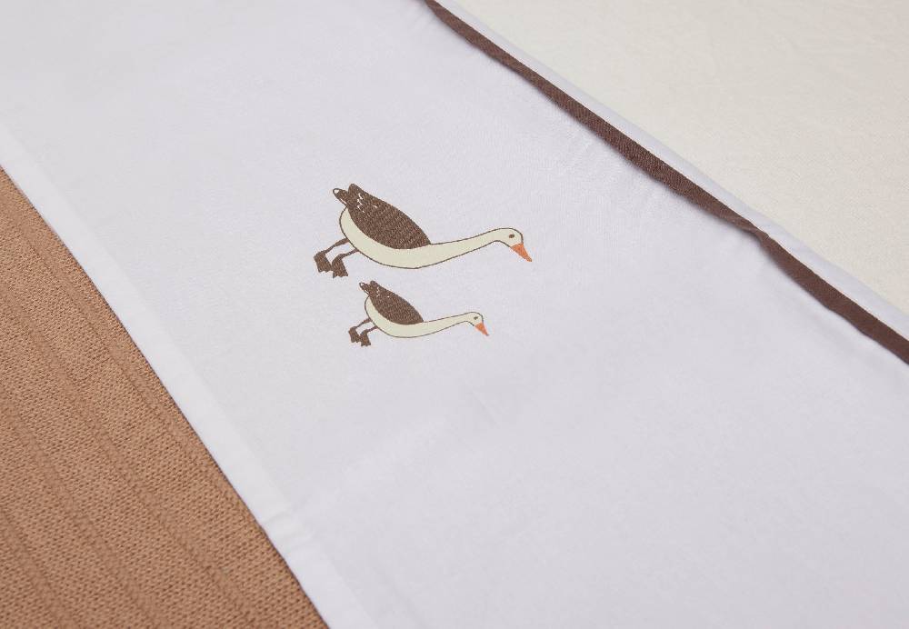 Jollein Bettlaken Kinderbett 120x150cm Goose Bis zu 50% Rabatt
