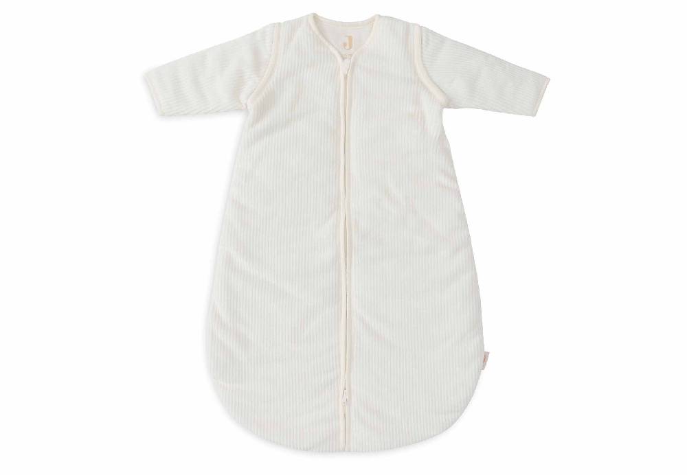 Jollein Baby Schlafsack mit abnehmbaren Ärmeln 110cm Rib - Ivory 50% Rabatt für begrenzte Zeit