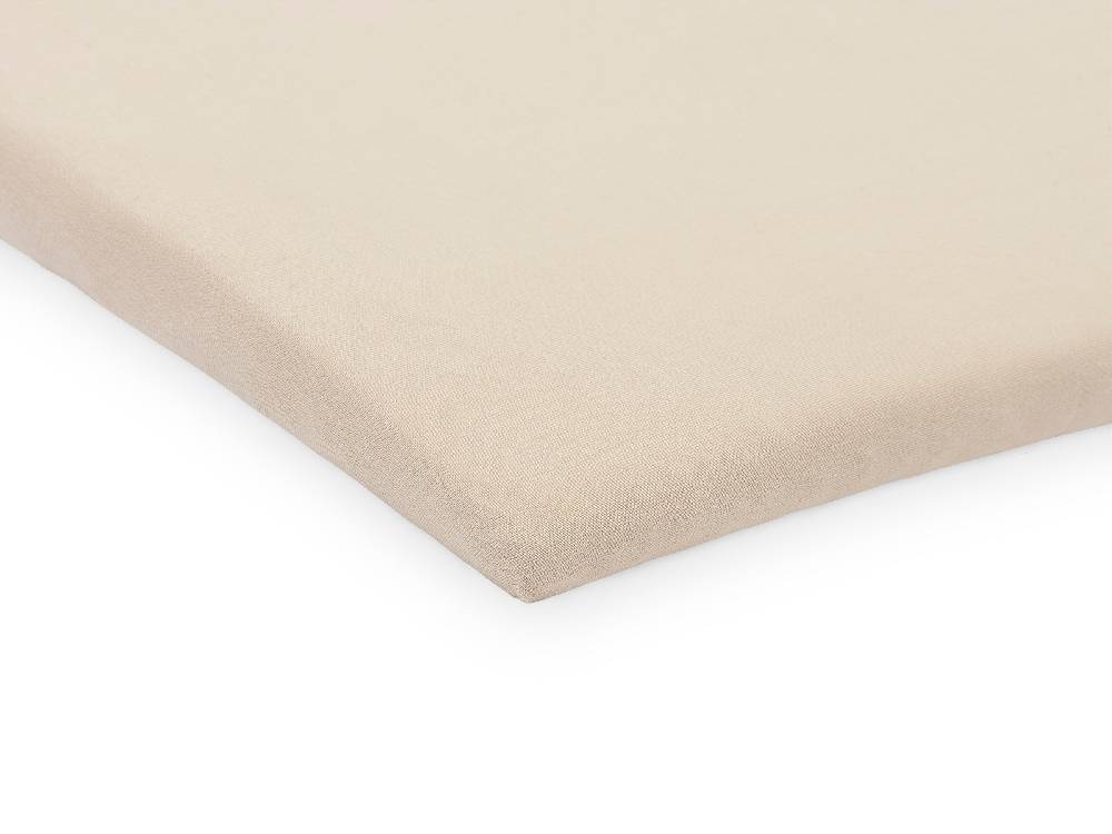 Jollein Spannbettlaken Jersey Laufgitter 75x95cm Nougat Limitierter Zeitrabatt