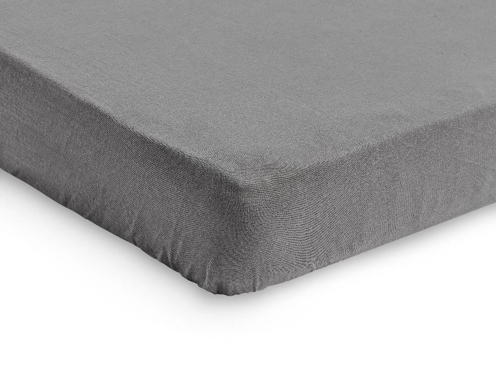 Jollein Spannbettlaken Jersey 40/50x80/90cm Storm Grey Versandkostenfrei