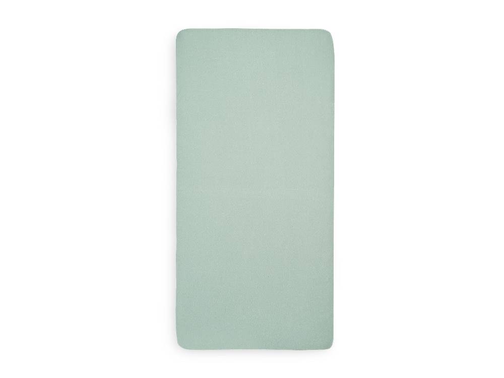 Jollein Spannbettlaken Jersey 40/50x80/90cm Ash Green Preisnachlass