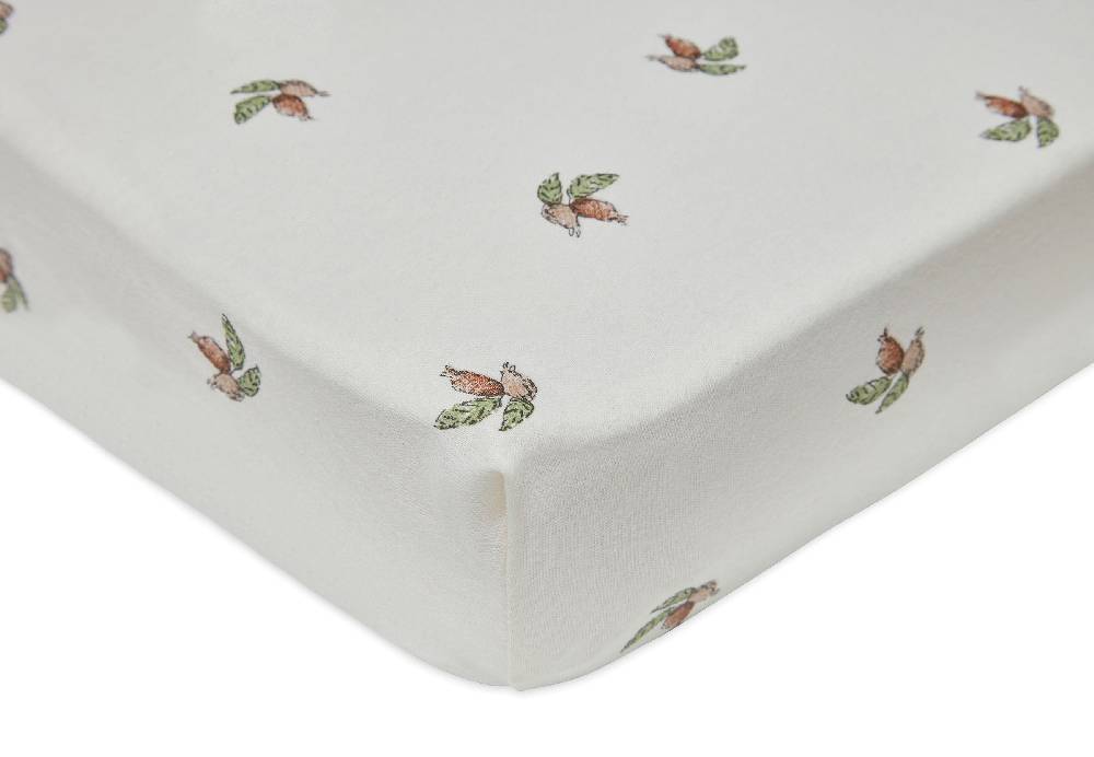 Jollein Spannbettlaken Jersey 70x140/75x150cm Rosehip Black Friday