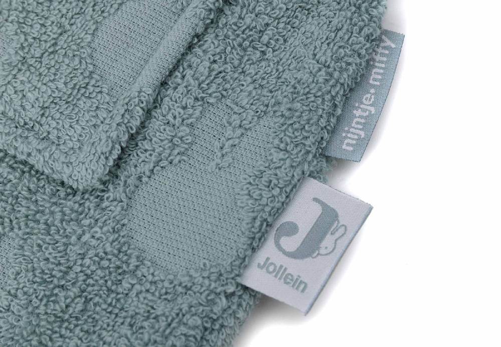 Jollein Bademantel 3-4 Jahre - Miffy Jacquard - Sea Green Jubiläumsangebot