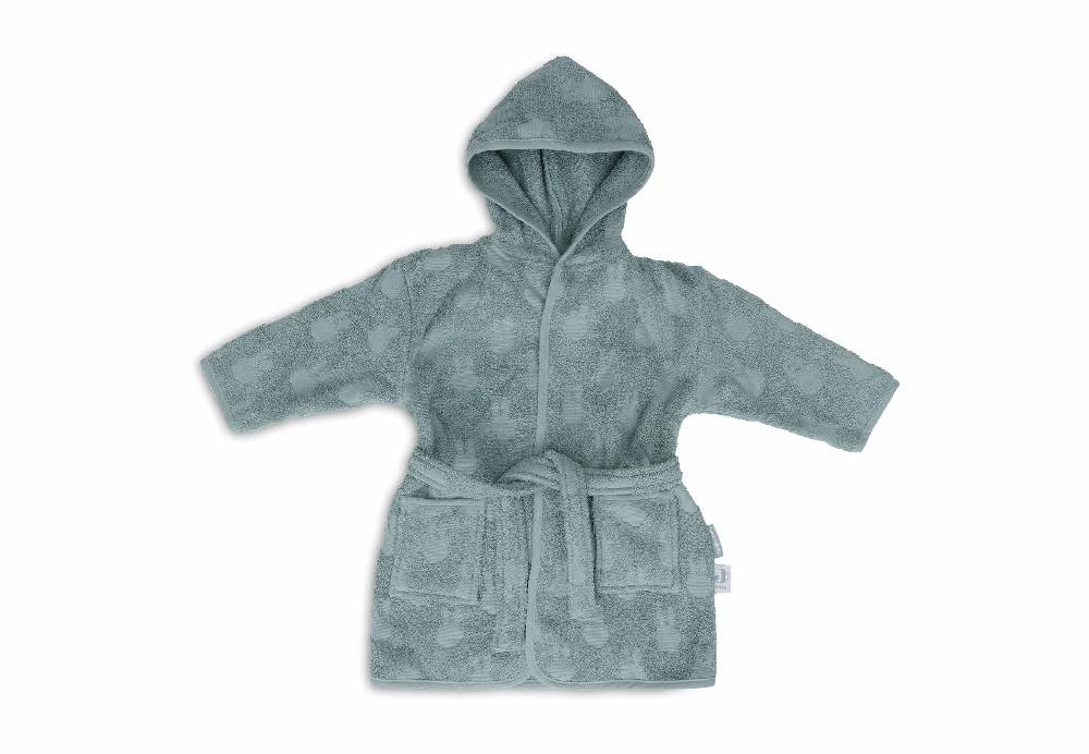 Jollein Bademantel 1-2 Jahre - Miffy Jacquard - Sea Green Top Angebot