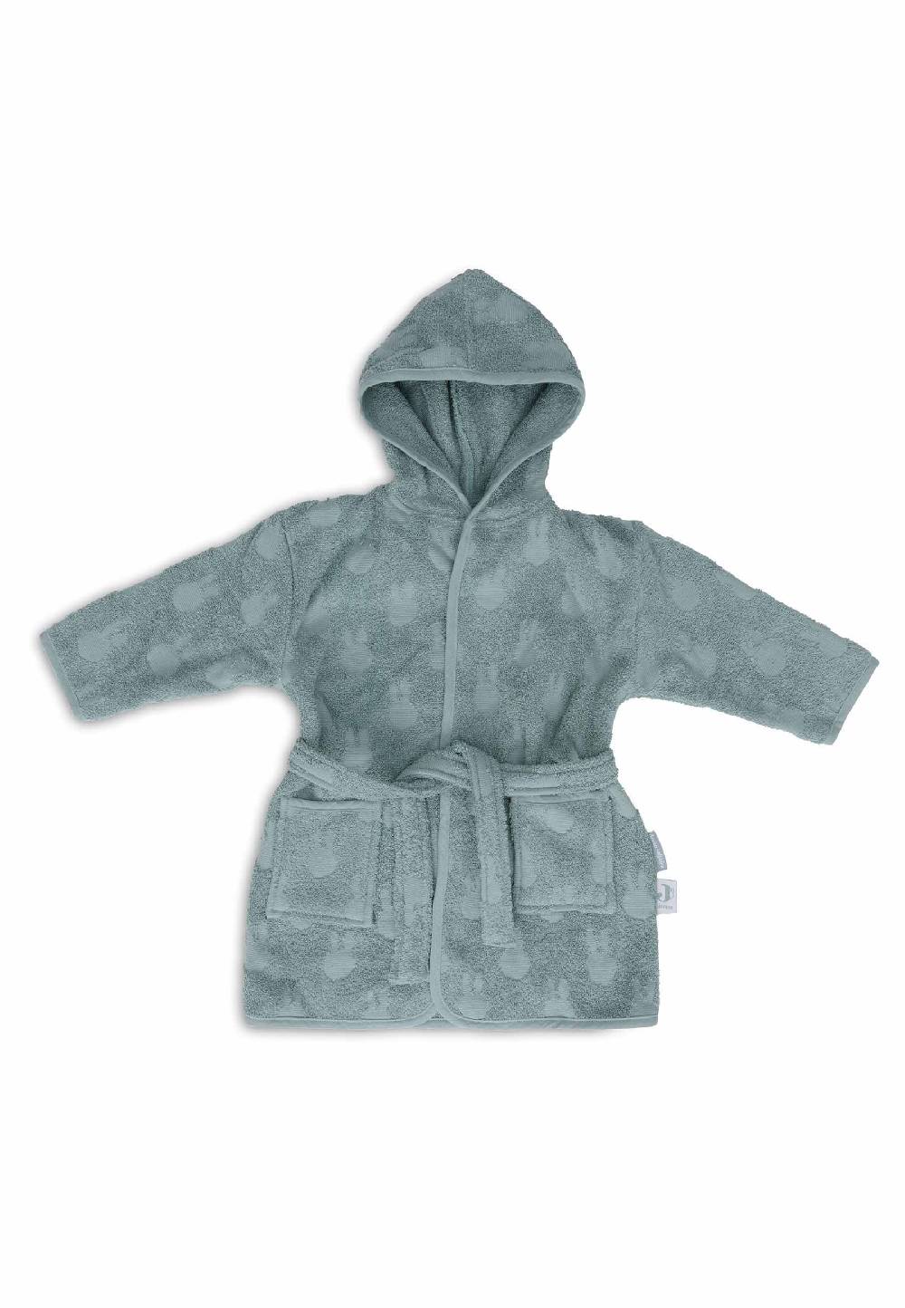 Jollein Bademantel 1-2 Jahre - Miffy Jacquard - Sea Green Top Angebot