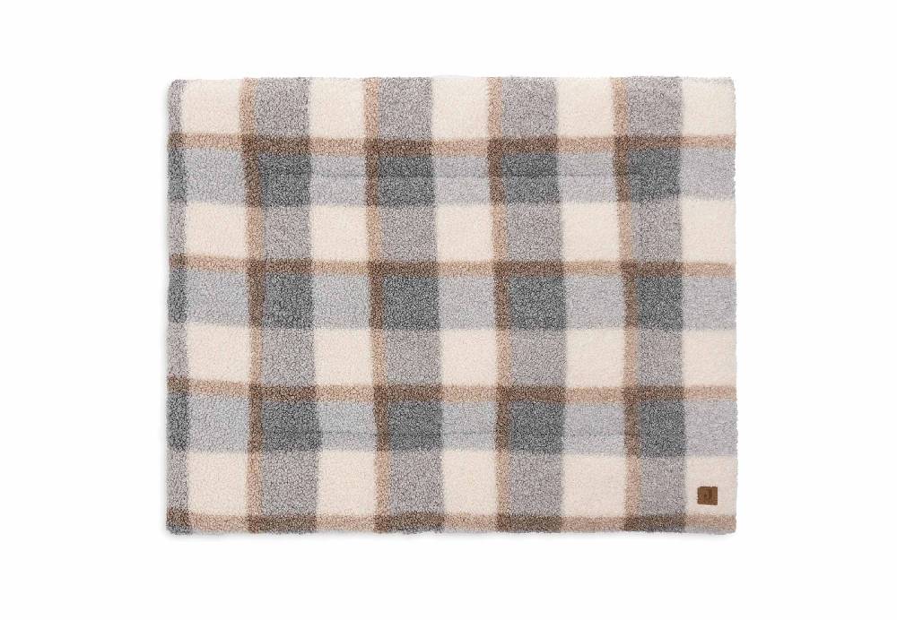 Jollein Krabbeldecke 75x95cm Check - Boucle