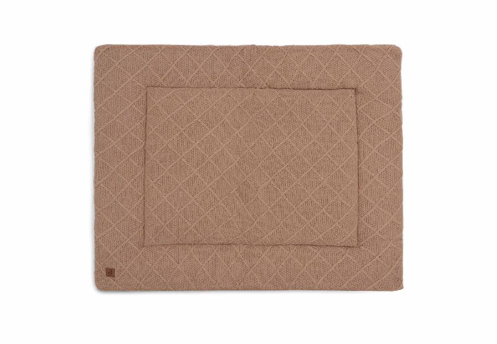Jollein Krabbeldecke 75x95cm Check Knit - Biscuit Bestseller