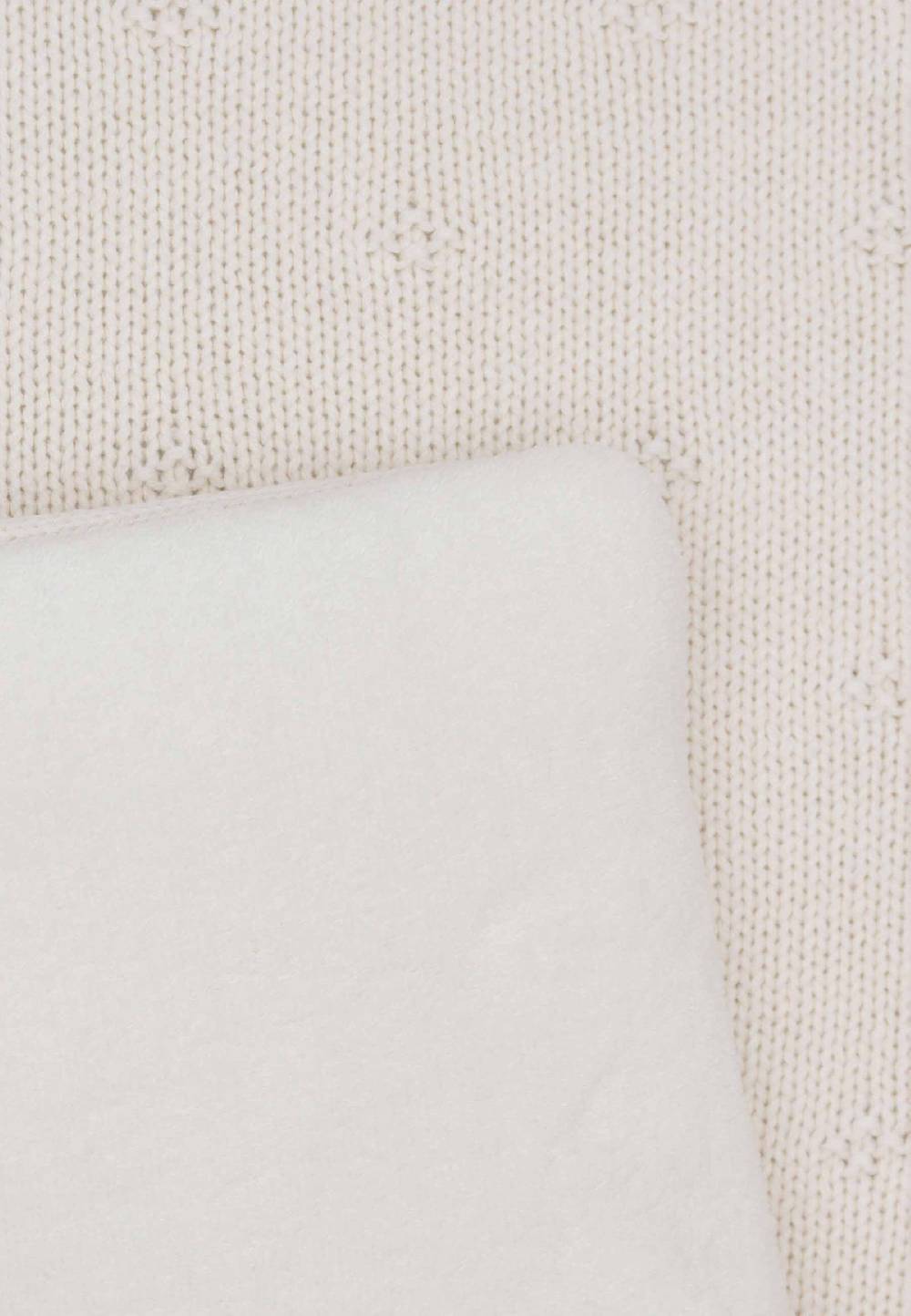 Jollein Krabbeldecke 75x95cm Cosy Knit - Ivory Tägliche Deals