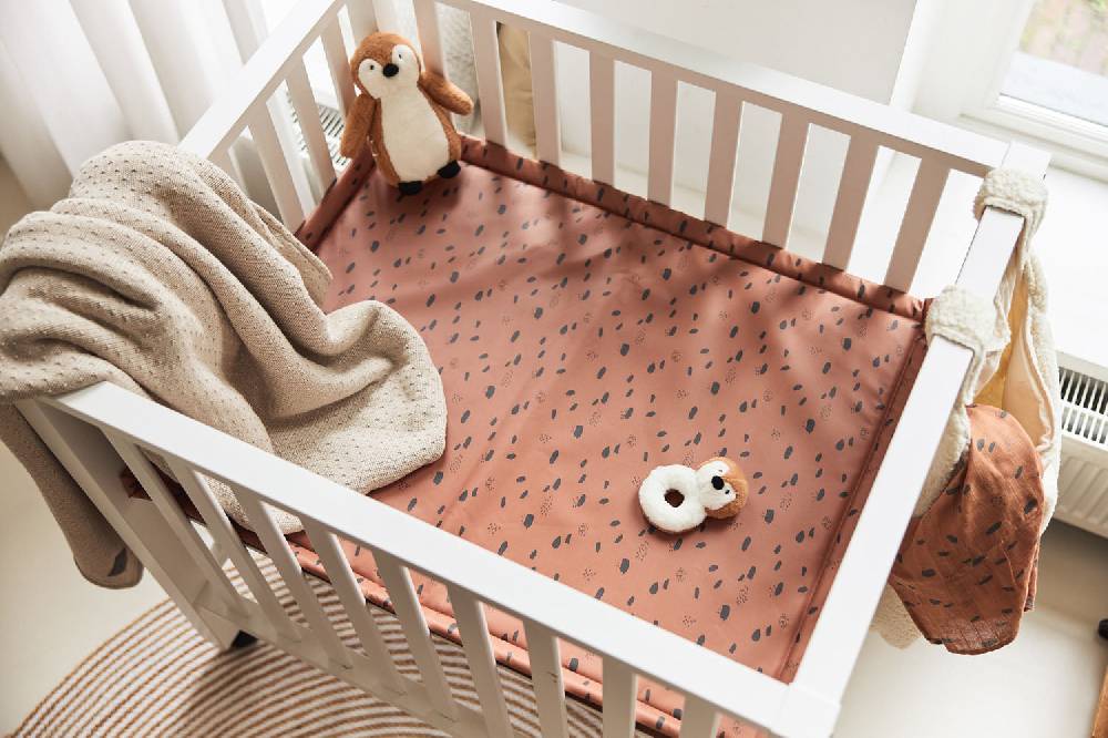 Jollein Laufgittereinlage 75x95cm Spot Caramel Super Sparpreis