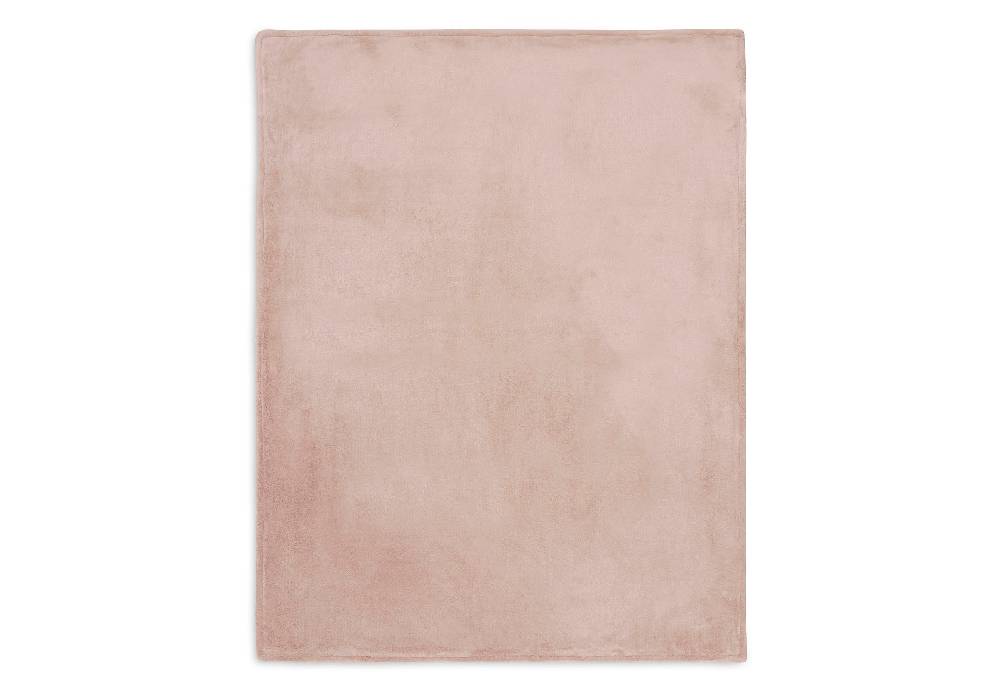 Jollein Decke Wiege 75x100cm Basic Knit Wild Rose/Fleece Im Verkauf