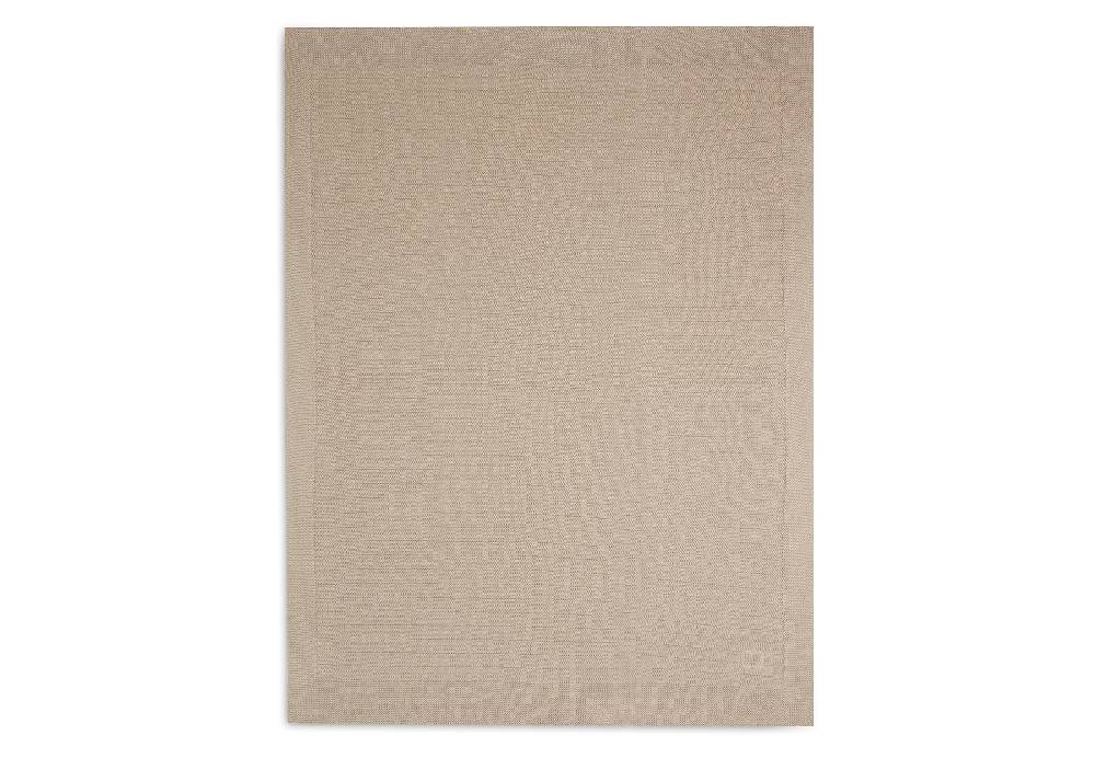 Jollein Decke Kinderbett 100x150cm Pure Knit Nougat GOTS 50% Rabatt für begrenzte Zeit
