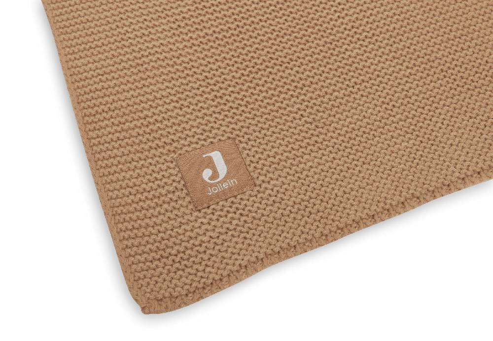 Jollein Decke Kinderbett 100x150cm Basic Knit Biscuit Online