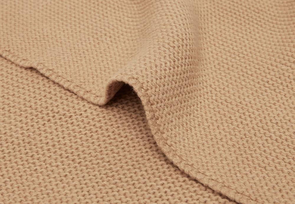 Jollein Decke Kinderbett 100x150cm Basic Knit Biscuit Online