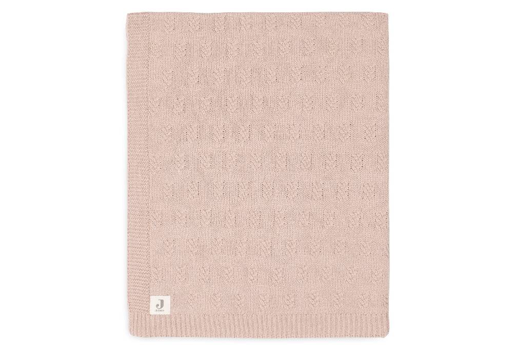 Jollein Decke Kinderbett 100x150cm Grain Knit Wild Rose Hotsell