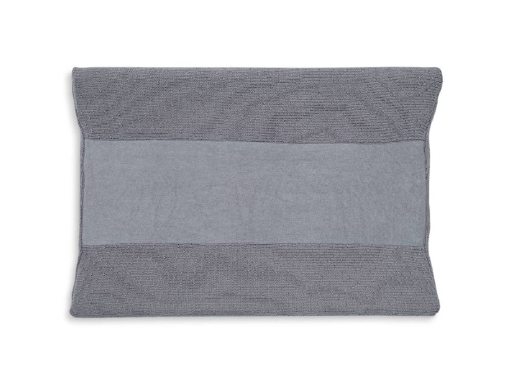 Jollein Wickelauflagenbezug 50x70cm Bliss Knit Storm Grey Begrenztes Angebot