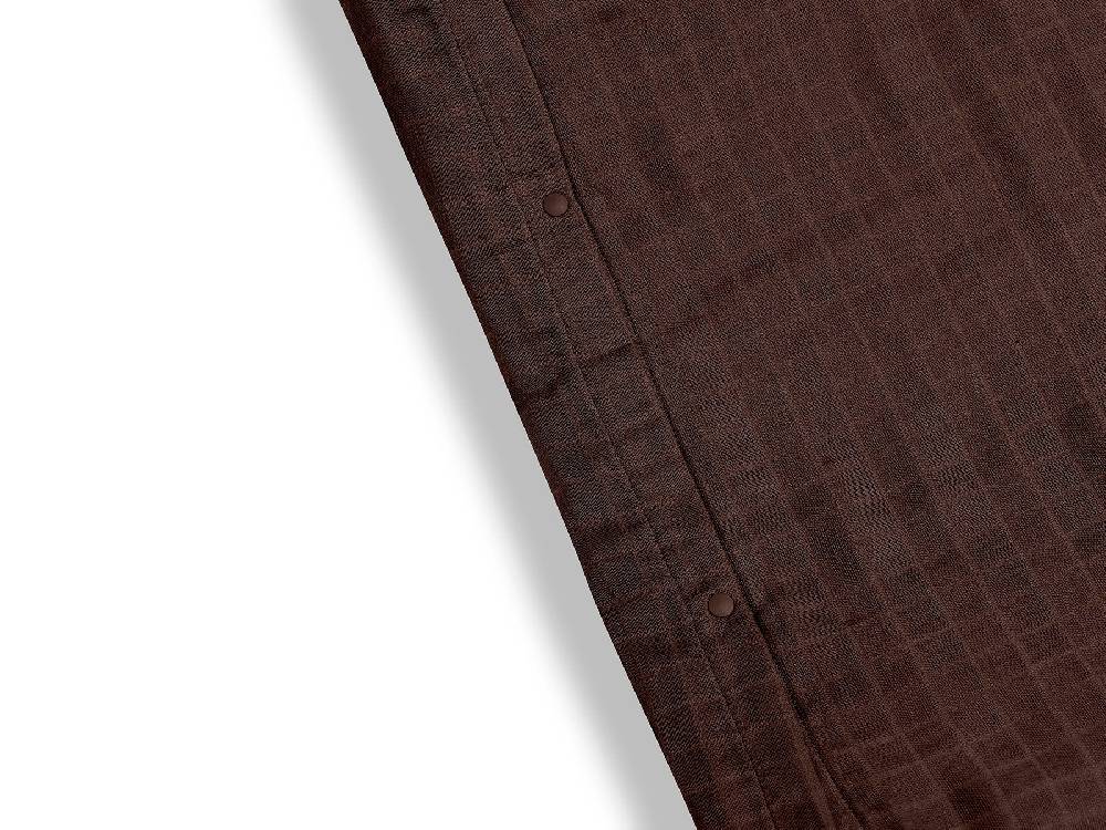 Jollein Wickelauflagenbezug Wrinkled Cotton 50x70cm Chestnut Preisnachlass