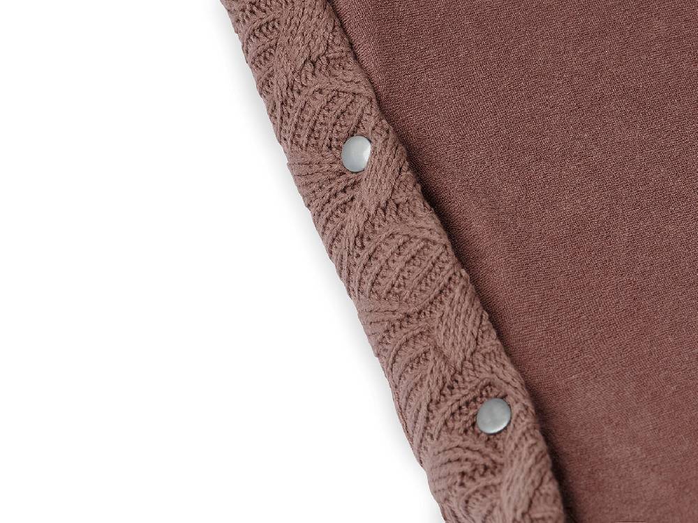 Jollein Wickelauflagenbezug 50x70cm Spring Knit Chestnut Saisonschlussverkauf
