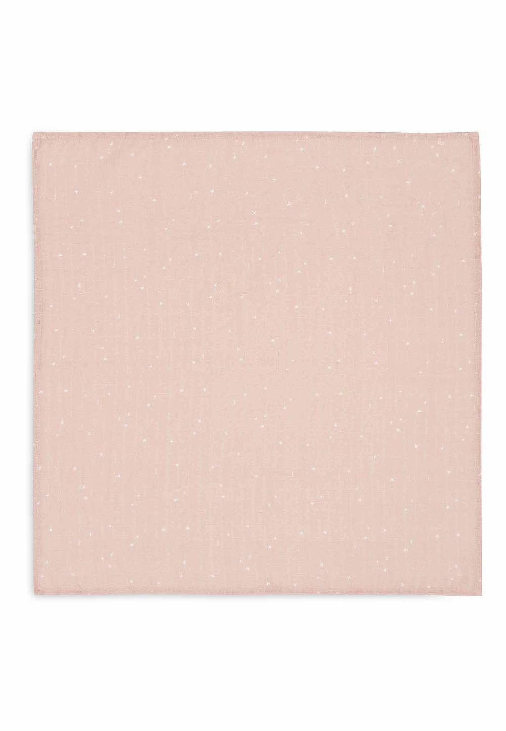 Jollein Spucktuch 70x70cm Twinkling - Wild Rose - 3 Stück Exklusive Angebote