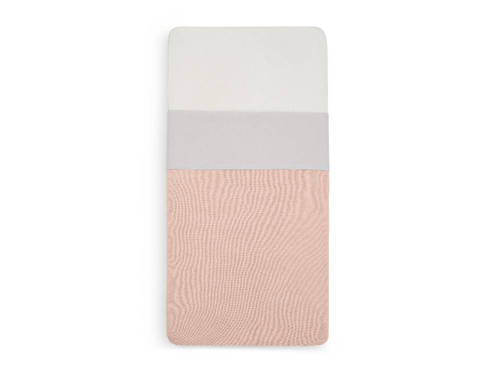 Jollein Bettlaken Wiege 75x100cm Soft Grey Letzte 3 Tage