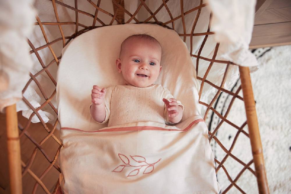 Jollein Bettlaken Kinderbett 120x150cm Meadow Rosewood Neueste Stile