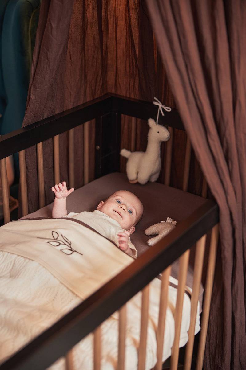 Jollein Bettlaken Kinderbett 120x150cm Meadow Chestnut Letzte 2 Tage