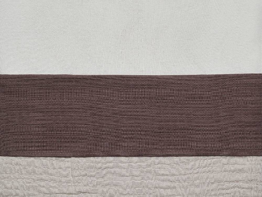 Jollein Bettlaken Wiege 75x100cm Wrinkled Cotton Chestnut