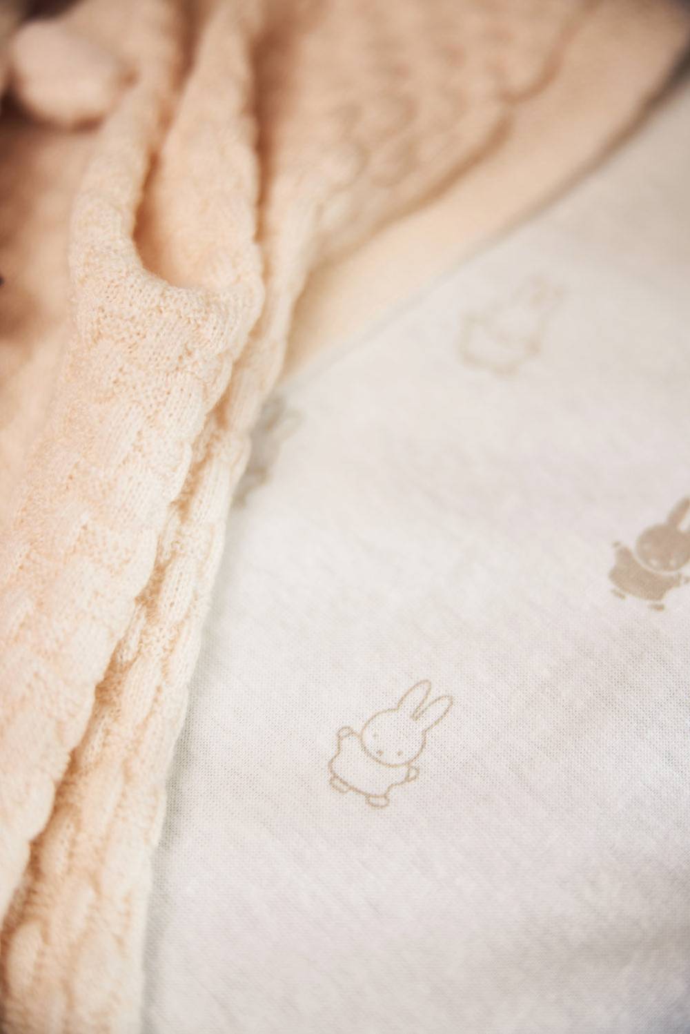 Jollein Spannbettlaken Jersey 40/50x80/90cm Happy Miffy Nougat Angebote