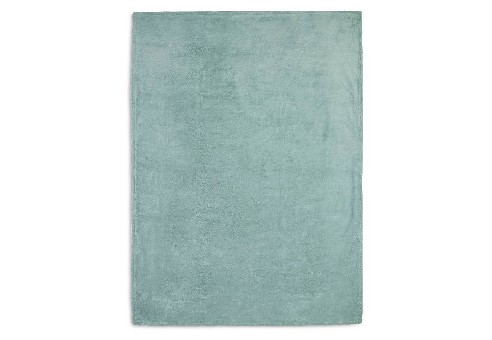 Jollein Decke Kinderbett 100x150cm Basic Knit Forest Green/Fleece Online Shopping
