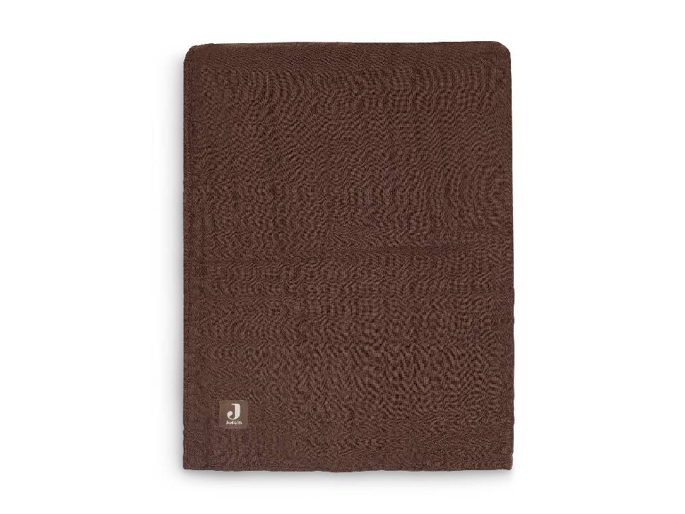 Jollein Decke Wiege Wrinkled Cotton 75x100cm Chestnut