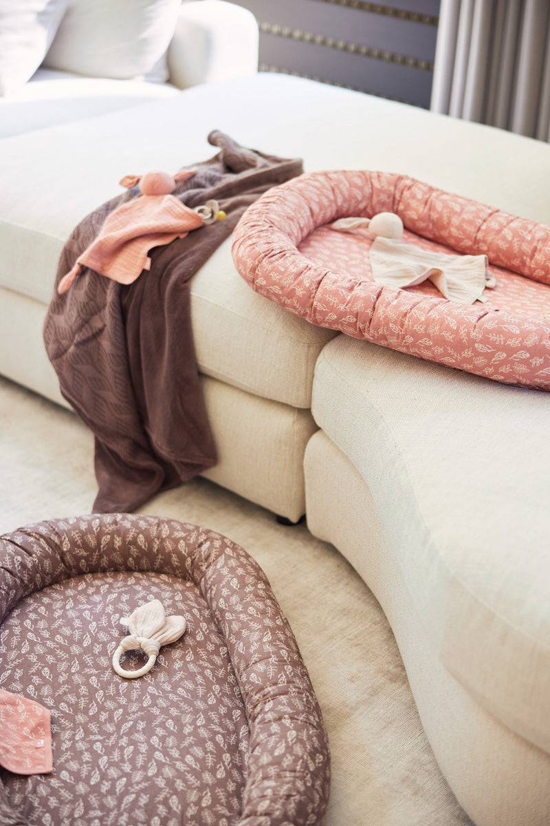 Jollein Decke Kinderbett 100x150cm Spring Knit Chestnut/Fleece Cyber Monday