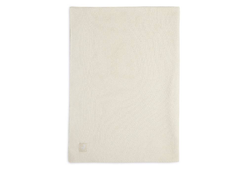 Jollein Decke Kinderbett 100x150cm Basic Knit Ivory