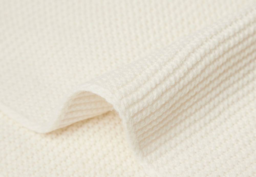 Jollein Decke Kinderbett 100x150cm Basic Knit Ivory Online Outlet