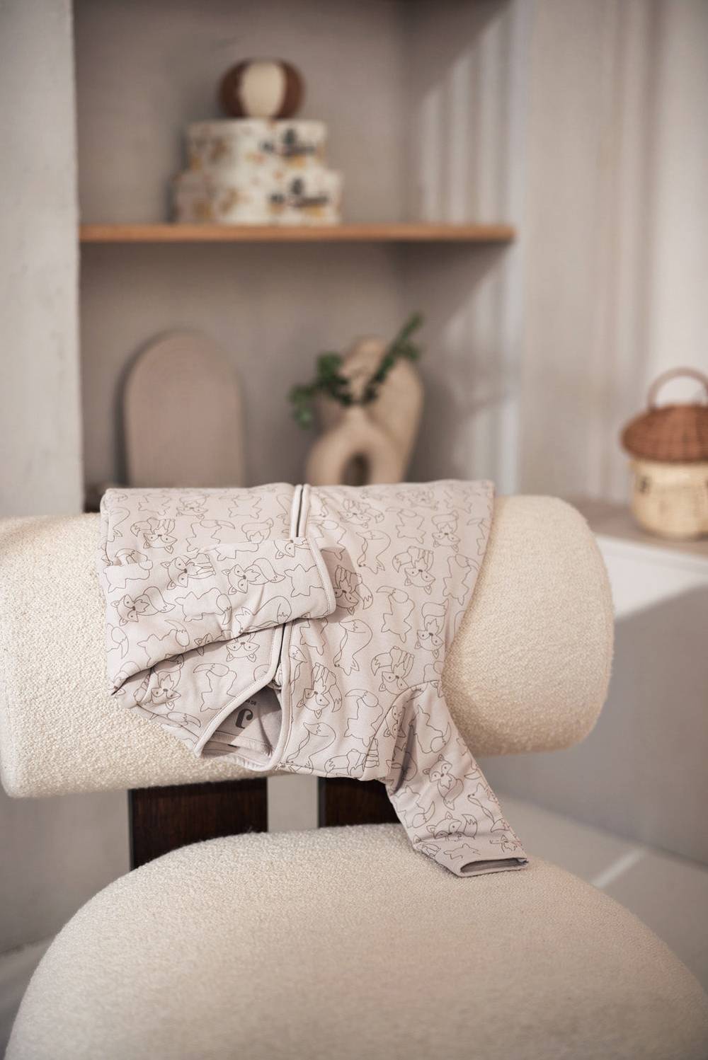 Jollein Schlafsack 4-Jahreszeiten 70cm Fox Nougat Sonderangebote