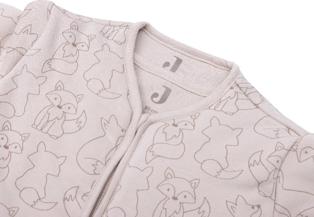 Jollein Schlafsack 4-Jahreszeiten 90cm Fox Nougat Super Sparpreis