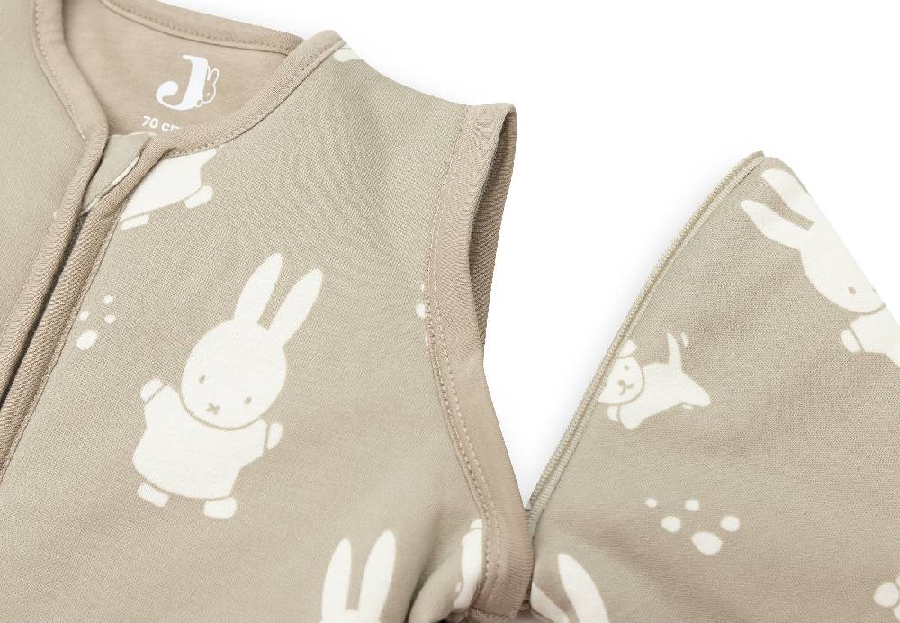 Jollein Schlafsack abnehmbaren Ärmel 70cm MiffySnuffy Olive Green Kostenlose Rückgabe